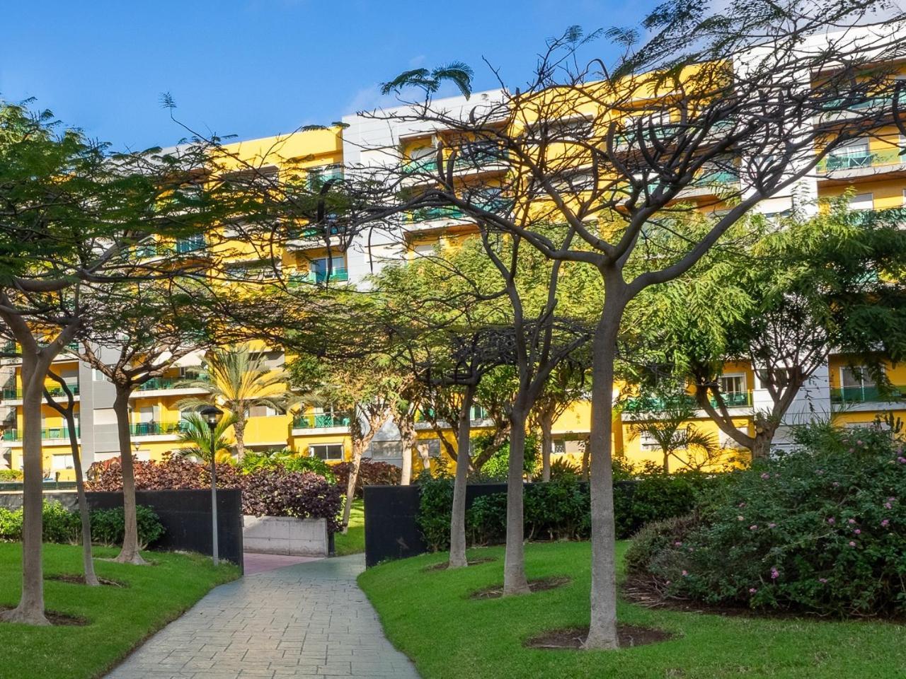 Apartment Abora Garden With Terrace, Pool, Extensive Gardens And Free Parking Las Palmas de Gran Canárias Exterior foto